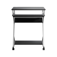 Artiss Computer Desk Keyboard Tray Shelf Black 60CM Furniture Kings Warehouse 