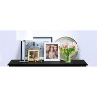 Artiss Console Table 3 Drawers Black Hamptons Furniture Kings Warehouse 
