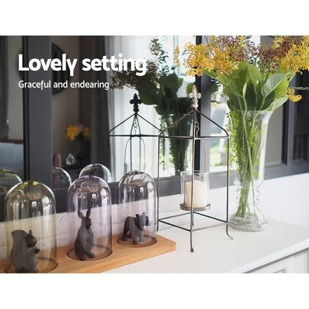 Artiss Console Table 3 Drawers White Hamptons Furniture Kings Warehouse 