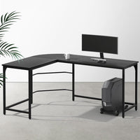 Artiss Corner Computer Desk L-Shaped Student Home Office Study Table Workstation Kings Warehouse 