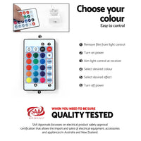 Artiss Entertainment Unit TV Cabinet LED 180cm Black Bobi Furniture Kings Warehouse 