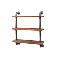 Artiss Floating DIY Pipe Shelf 3 Tiers - IRMA Home & Garden Kings Warehouse 