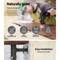 Artiss Floating DIY Pipe Shelf - IVES Home & Garden Kings Warehouse 