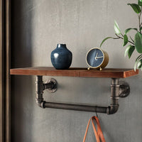 Artiss Floating DIY Pipe Shelf - IVES Home & Garden Kings Warehouse 