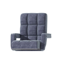 Artiss Floor Chair Lounge Sofa Swivel Charcoal Furniture Kings Warehouse 