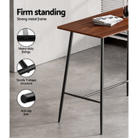 Artiss Halle Bar Table 120CM Rectangular Furniture Kings Warehouse 