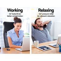 Artiss Mesh Office Chair High Back Black Furniture Kings Warehouse 