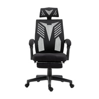 Artiss Mesh Office Chair Recliner Black Furniture Kings Warehouse 