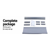 Artiss Shoe Rack Cabinet Stackable 10-Tier Grey Furniture Kings Warehouse 