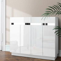 Artiss Shoe Rack Cabinet Storage Cupboard 24 Pairs - Lydia Furniture Kings Warehouse 