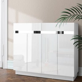 Artiss Shoe Rack Cabinet Storage Cupboard 24 Pairs - Lydia Furniture Kings Warehouse