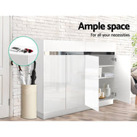 Artiss Shoe Rack Cabinet Storage Cupboard 24 Pairs - Lydia Furniture Kings Warehouse 