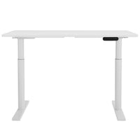 Artiss Standing Desk Motorised Electric Dual Motor 140CM White Furniture Kings Warehouse 