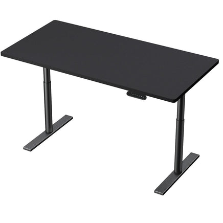 Artiss Standing Desk Motorised Electric Dual Motor Black 140CM Furniture Kings Warehouse 