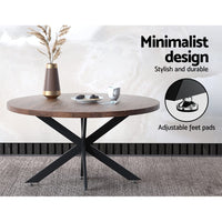 Artiss Starburst Table Legs Coffee Dining Table Legs DIY Metal Leg 150X78cm End of Year Clearance Sale Kings Warehouse 