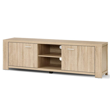 Artiss TV Cabinet Entertainment Unit 160cm Pine Maxi Furniture Kings Warehouse 