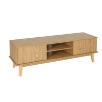 Artiss TV Cabinet Entertainment Unit Stand Storage Shelves TV Unit 140CM Furniture Kings Warehouse 