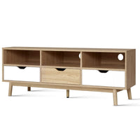 Artiss TV Cabinet Entertainment Unit Stand Wooden Storage 140cm Scandinavian Furniture Kings Warehouse 