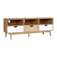 Artiss TV Cabinet Entertainment Unit Stand Wooden Storage 140cm Scandinavian Furniture Kings Warehouse 