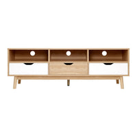 Artiss TV Cabinet Entertainment Unit Stand Wooden Storage 140cm Scandinavian Furniture Kings Warehouse 