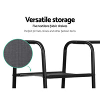 Artiss Wardrobe Clothes Rack Airer Coat Stand Closet 150cm Home & Garden Kings Warehouse 