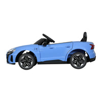 Audi Ride On Car Electric Sports Toy Cars RS e-tron GT Licensed Rigo Blue 12V Kings Warehouse 