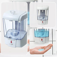 Automatic Liquid Soap/Alcohol Sanitizer Dispenser 700ML Hands-Free Sensor Wall Home & Garden Kings Warehouse 