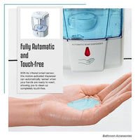 Automatic Liquid Soap/Alcohol Sanitizer Dispenser 700ML Hands-Free Sensor Wall Home & Garden Kings Warehouse 