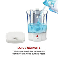 Automatic Liquid Soap/Alcohol Sanitizer Dispenser 700ML Hands-Free Sensor Wall Kings Warehouse 