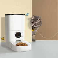 Automatic Pet Feeder 6L Auto Camera Dog Cat Smart Video Wifi Food App Hd March Mayhem Kings Warehouse 