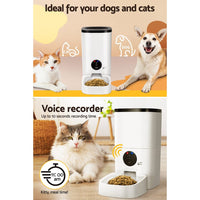 Automatic Pet Feeder 6L Auto Wifi Dog Cat Feeder Smart Food App Control March Mayhem Kings Warehouse 