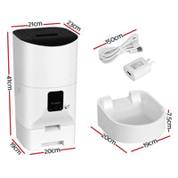 Automatic Pet Feeder 9L Auto Wifi Dog Cat Feeder Smart Food App Dispenser Passionate for Pets Kings Warehouse 