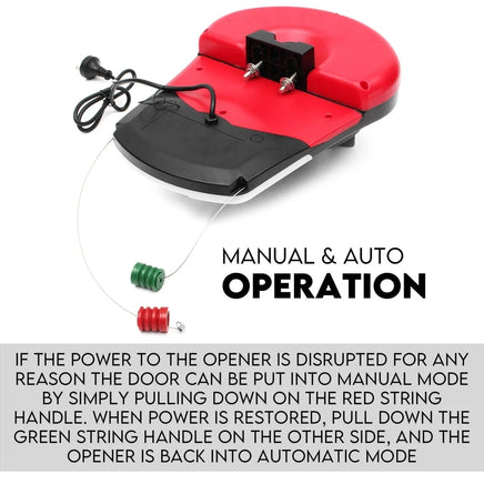 Automatic Roller Door Opener Garage Powerful 1200N Motor Garage 22m2; Rolling AU Home & Garden Kings Warehouse 