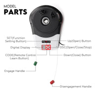 Automatic Roller Door Opener Garage Powerful 1200N Motor Garage 22m2; Rolling AU Home & Garden Kings Warehouse 