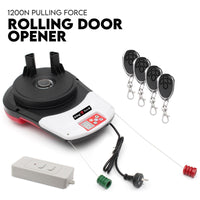Automatic Roller Door Opener Garage Powerful 1200N Motor Garage 22m&sup2; Rolling AU