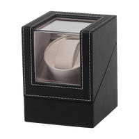 Automatic Watch Winder Display Box Case Motor Rotation Storage PU Leather Home & Garden Kings Warehouse 