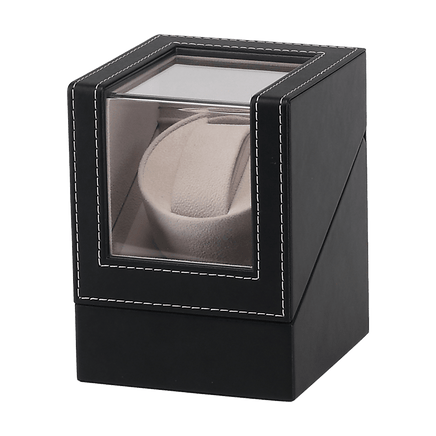 Automatic Watch Winder Display Box Case Motor Rotation Storage PU Leather Home & Garden Kings Warehouse 