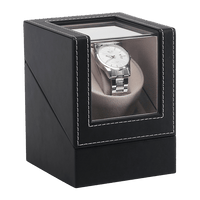 Automatic Watch Winder Display Box Case Motor Rotation Storage PU Leather Home & Garden Kings Warehouse 