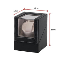 Automatic Watch Winder Display Box Case Motor Rotation Storage PU Leather Home & Garden Kings Warehouse 