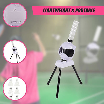 Badminton Robot Automatic Launcher Ball Machine Gift & Novelty Kings Warehouse 