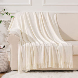 Bahamas Ivory Woven Throw Rug Home & Garden Kings Warehouse 