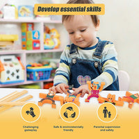 Balancing Stacking Blocks Educational Balance Wooden Acrobatic Toys Game Kings Warehouse 