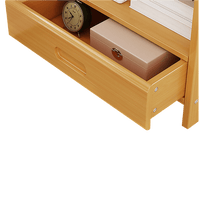 Bamboo Bedside Table Nightstand Storage Bedroom Sofa Side Stand Furniture Kings Warehouse 