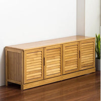 Bamboo Bench Seat Bench Storage Bench 99cm Furniture Kings Warehouse 