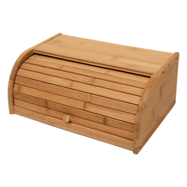 Bamboo Bread Bin Storage Box Kitchen Loaf Pastry Container Home & Garden Kings Warehouse 