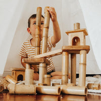 Bamboo Building set with house Pet Care Kings Warehouse 