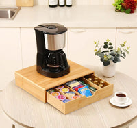 Bamboo K-Cup Coffee Pod Holder Storage Organizer for Kitchen, Jewelry and Cosmetic Kings Warehouse 