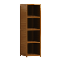 Bamboo Shelf Bookcase Display Storage Rack Stand Livingroom Bedroom Baby & Kids Kings Warehouse 