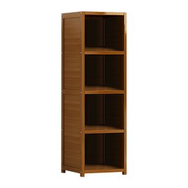 Bamboo Shelf Bookcase Display Storage Rack Stand Livingroom Bedroom Baby & Kids Kings Warehouse 
