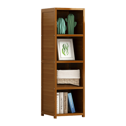 Bamboo Shelf Bookcase Display Storage Rack Stand Livingroom Bedroom Baby & Kids Kings Warehouse 